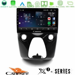 Cadence X2 Series 8Core Android14 6+128GB  Toyota Aygo | Citroen C1 | Peugeot 108 Navigation Multimedia 10"