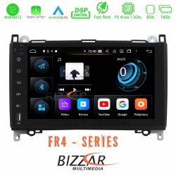 Bizzar FR4 Pro Series Mercedes A/B/Sprinter/Vito 4Core Android12 2+16GB Navigation Multimedia Station 9" (OEM Style)