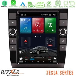 Bizzar Tesla Series 8Core Android13 4+64GB Audi A4 Navigation Multimedia Tablet 9.7"