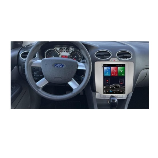 Bizzar Tesla Series 8Core Android13 4+64GB Ford Focus Auto AC Navigation Multimedia Tablet 9.7"