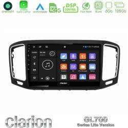 Clarion GL700 Lite Series 8Core Android11 6+128GB VW Sharan 2010-2015 Navigation Multimedia Tablet 9" Με Carplay & Android Auto Clarion GL700 Lite Series 8Core Android11 6+128GB VW Sharan 2010-2015 Navigation Multimedia Tablet 9" Με Carplay & Android Auto