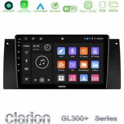 Clarion GL300+ Series 4Core Android11 4+64GB BMW 5 Series (E39) / X5 (E53) Navigation Multimedia Tablet 9" Clarion GL300+ Series 4Core Android11 4+64GB BMW 5 Series (E39) / X5 (E53) Navigation Multimedia Tablet 9"