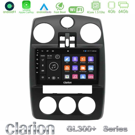 Clarion GL300+ Series 4Core Android11 4+64GB Chrysler PT-Cruiser 2000-2005 Navigation Multimedia Tablet 9" Clarion GL300+ Series 4Core Android11 4+64GB Chrysler PT-Cruiser 2000-2005 Navigation Multimedia Tablet 9"
