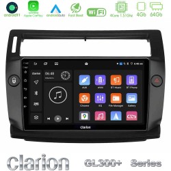 Clarion GL300+ Series 4Core Android11 4+64GB Citroen C4 2004-2010 Navigation Multimedia Tablet 9" (μαύρο χρώμα) Clarion GL300+ Series 4Core Android11 4+64GB Citroen C4 2004-2010 Navigation Multimedia Tablet 9" (μαύρο χρώμα)