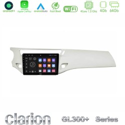 Clarion GL300+ Series 4Core Android11 4+64GB Citroen C3 2009-2016 Navigation Multimedia Tablet 9" (Άσπρο) Clarion GL300+ Series 4Core Android11 4+64GB Citroen C3 2009-2016 Navigation Multimedia Tablet 9" (Άσπρο)