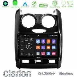 Clarion GL300+ Series 4Core Android11 4+64GB Dacia Duster 2014-2018 Navigation Multimedia Tablet 9" Clarion GL300+ Series 4Core Android11 4+64GB Dacia Duster 2014-2018 Navigation Multimedia Tablet 9"