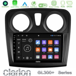 Clarion GL300+ Series 4Core Android11 4+64GB Dacia Dokker 2014-2021 Navigation Multimedia Tablet 9" Clarion GL300+ Series 4Core Android11 4+64GB Dacia Dokker 2014-2021 Navigation Multimedia Tablet 9"