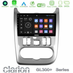 Clarion GL300+ Series 4Core Android11 4+64GB Dacia Duster/Sandero/Logan Navigation Multimedia Tablet 9" Clarion GL300+ Series 4Core Android11 4+64GB Dacia Duster/Sandero/Logan Navigation Multimedia Tablet 9"