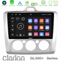 Clarion GL300+ Series 4Core Android11 4+64GB Ford Focus Manual AC Navigation Multimedia Tablet 9" Clarion GL300+ Series 4Core Android11 4+64GB Ford Focus Manual AC Navigation Multimedia Tablet 9"