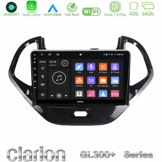 Clarion GL300+ Series 4Core Android11 4+64GB Ford KA 2016-2020 Navigation Multimedia Tablet 9" Clarion GL300+ Series 4Core Android11 4+64GB Ford KA 2016-2020 Navigation Multimedia Tablet 9"