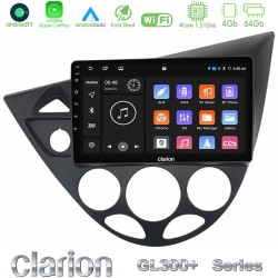 Clarion GL300+ Series 4Core Android11 4+64GB Ford Focus 1999-2004 Navigation Multimedia Tablet 9" Clarion GL300+ Series 4Core Android11 4+64GB Ford Focus 1999-2004 Navigation Multimedia Tablet 9"