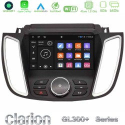 Clarion GL300+ Series 4Core Android11 4+64GB Ford Kuga/C-Max 2013-2019 Navigation Multimedia Tablet 9" Clarion GL300+ Series 4Core Android11 4+64GB Ford Kuga/C-Max 2013-2019 Navigation Multimedia Tablet 9"
