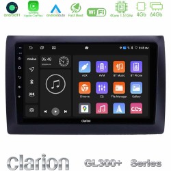 Clarion GL300+ Series 4Core Android11 4+64GB Fiat Stilo Navigation Multimedia Tablet 9" Clarion GL300+ Series 4Core Android11 4+64GB Fiat Stilo Navigation Multimedia Tablet 9"