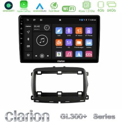 Clarion GL300+ Series 4Core Android11 4+64GB Fiat 500 2016> Navigation Multimedia Tablet 9" Clarion GL300+ Series 4Core Android11 4+64GB Fiat 500 2016> Navigation Multimedia Tablet 9"