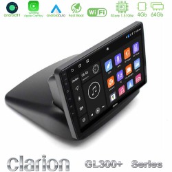 Clarion GL300+ Series 4Core Android11 4+64GB Fiat Doblo 2002-2009 Navigation Multimedia Tablet 10" Clarion GL300+ Series 4Core Android11 4+64GB Fiat Doblo 2002-2009 Navigation Multimedia Tablet 10"