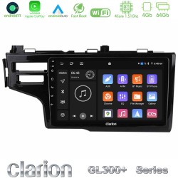 Clarion GL300+ Series 4Core Android11 4+64GB  Honda Jazz 2013-2020 Navigation Multimedia Tablet 9"