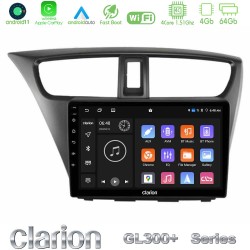 Clarion GL300+ Series 4Core Android11 4+64GB Honda Civic Hatchback 2012-2015 Navigation Multimedia Tablet 9" Clarion GL300+ Series 4Core Android11 4+64GB Honda Civic Hatchback 2012-2015 Navigation Multimedia Tablet 9"