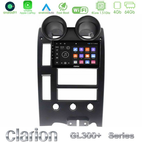 Clarion GL300+ Series 4Core Android11 4+64GB Hummer H2 2002-2007 Navigation Multimedia Tablet 9" Clarion GL300+ Series 4Core Android11 4+64GB Hummer H2 2002-2007 Navigation Multimedia Tablet 9"