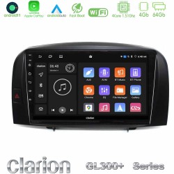 Clarion GL300+ Series 4Core Android11 4+64GB Hyundai Sonata 2005-2009 Navigation Multimedia Tablet 10"