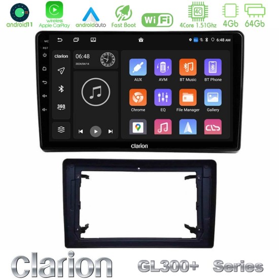 Clarion GL300+ Series 4Core Android11 4+64GB Chrysler / Dodge / Jeep Navigation Multimedia Tablet 10" Clarion GL300+ Series 4Core Android11 4+64GB Chrysler / Dodge / Jeep Navigation Multimedia Tablet 10"