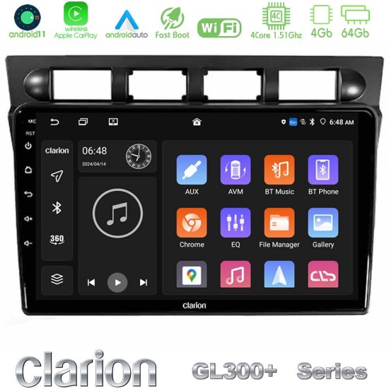 Clarion GL300+ Series 4Core Android11 4+64GB Kia Picanto 2004-2007 Navigation Multimedia Tablet 9" Clarion GL300+ Series 4Core Android11 4+64GB Kia Picanto 2004-2007 Navigation Multimedia Tablet 9"