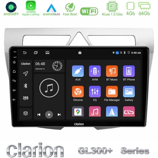 Clarion GL300+ Series 4Core Android11 4+64GB Kia Picanto Navigation Multimedia Tablet 9" Clarion GL300+ Series 4Core Android11 4+64GB Kia Picanto Navigation Multimedia Tablet 9"