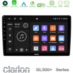 Clarion GL300+ Series 4Core Android11 4+64GB  Kia Ceed 2007-2009 Navigation Multimedia Tablet 9"