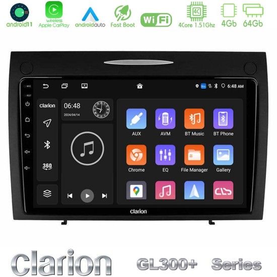 Clarion GL300+ Series 4Core Android11 4+64GB Mercedes SLK Class Navigation Multimedia Tablet 9" Clarion GL300+ Series 4Core Android11 4+64GB Mercedes SLK Class Navigation Multimedia Tablet 9"