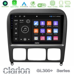 Clarion GL300+ Series 4Core Android11 4+64GB Mercedes S Class 1999-2004 (W220) Navigation Multimedia Tablet 9" Clarion GL300+ Series 4Core Android11 4+64GB Mercedes S Class 1999-2004 (W220) Navigation Multimedia Tablet 9"