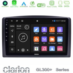 Clarion GL300+ Series 4Core Android11 4+64GB  Mercedes Vito 2015-2021 Navigation Multimedia Tablet 10"
