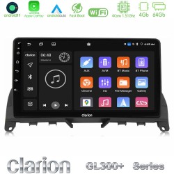 Clarion GL300+ Series 4Core Android11 4+64GB Mercedes C Class W204 Navigation Multimedia Tablet 9" Clarion GL300+ Series 4Core Android11 4+64GB Mercedes C Class W204 Navigation Multimedia Tablet 9"