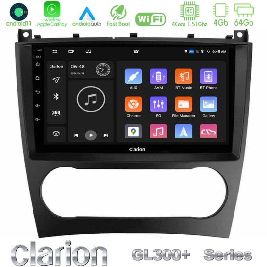 Clarion GL300+ Series 4Core Android11 4+64GB Mercedes W203 Facelift Navigation Multimedia Tablet 9" Clarion GL300+ Series 4Core Android11 4+64GB Mercedes W203 Facelift Navigation Multimedia Tablet 9"
