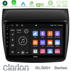Clarion GL300+ Series 4Core Android11 4+64GB  Mitsubishi L200 Navigation Multimedia Tablet 9"