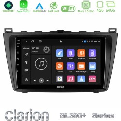 Clarion GL300+ Series 4Core Android11 4+64GB Mazda 6 2008-2012 Navigation Multimedia Tablet 9" Clarion GL300+ Series 4Core Android11 4+64GB Mazda 6 2008-2012 Navigation Multimedia Tablet 9"