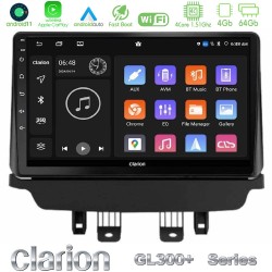 Clarion GL300+ Series 4Core Android11 4+64GB  Mazda 2 2014-2021 Navigation Multimedia Tablet 9"