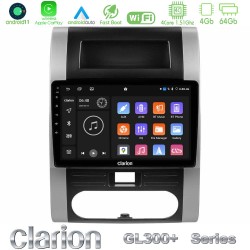 Clarion GL300+ Series 4Core Android11 4+64GB  Nissan X-Trail T31 Navigation Multimedia Tablet 10"