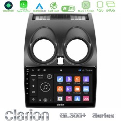 Clarion GL300+ Series 4Core Android11 4+64GB Nissan Qashqai J10 Navigation Multimedia Tablet 9" Clarion GL300+ Series 4Core Android11 4+64GB Nissan Qashqai J10 Navigation Multimedia Tablet 9"