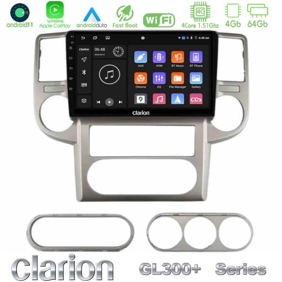 Clarion GL300+ Series 4Core Android11 4+64GB Nissan X-Trail 2003-2007 Navigation Multimedia Tablet 10" Clarion GL300+ Series 4Core Android11 4+64GB Nissan X-Trail 2003-2007 Navigation Multimedia Tablet 10"