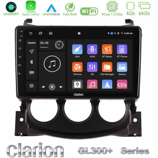 Clarion GL300+ Series 4Core Android11 4+64GB Nissan 370Z 2009-2013 Navigation Multimedia Tablet 9" Clarion GL300+ Series 4Core Android11 4+64GB Nissan 370Z 2009-2013 Navigation Multimedia Tablet 9"