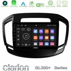Clarion GL300+ Series 4Core Android11 4+64GB  Opel Insignia 2014-2017 Navigation Multimedia Tablet 9"