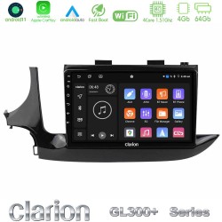 Clarion GL300+ Series 4Core Android11 4+64GB  Opel Mokka 2016-2020 Navigation Multimedia Tablet 9"