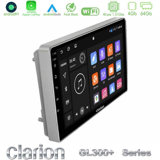 Clarion GL300+ Series 4Core Android11 4+64GB Opel Astra/Corsa/Antara/Zafira Navigation Multimedia Tablet 9" Clarion GL300+ Series 4Core Android11 4+64GB Opel Astra/Corsa/Antara/Zafira Navigation Multimedia Tablet 9"