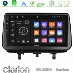 Clarion GL300+ Series 4Core Android11 4+64GB  Opel Meriva B 2010-2017 Navigation Multimedia Tablet 9"