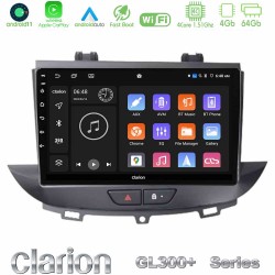 Clarion GL300+ Series 4Core Android11 4+64GB Opel Grandland/Crossland X Navigation Multimedia Tablet 9"