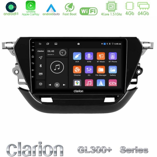 Clarion GL300+ Series 4Core Android11 4+64GB Opel Corsa F 2019-2023 Navigation Multimedia Tablet 9" Clarion GL300+ Series 4Core Android11 4+64GB Opel Corsa F 2019-2023 Navigation Multimedia Tablet 9"