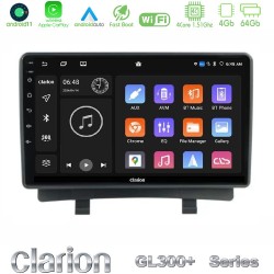 Clarion GL300+ Series 4Core Android11 4+64GB  Opel Zafira 2012-2016 Navigation Multimedia Tablet 9"