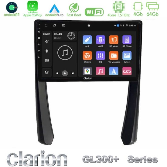 Clarion GL300+ Series 4Core Android11 4+64GB Porsche 911/Cayman/Boxster Navigation Multimedia Tablet 9" Clarion GL300+ Series 4Core Android11 4+64GB Porsche 911/Cayman/Boxster Navigation Multimedia Tablet 9"