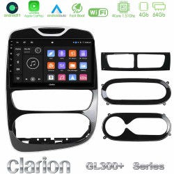 Clarion GL300+ Series 4Core Android11 4+64GB Renault Clio 2012-2019 Navigation Multimedia Tablet 9" Clarion GL300+ Series 4Core Android11 4+64GB Renault Clio 2012-2019 Navigation Multimedia Tablet 9"