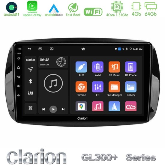 Clarion GL300+ Series 4Core Android11 4+64GB Smart 453 Navigation Multimedia Tablet 9" Clarion GL300+ Series 4Core Android11 4+64GB Smart 453 Navigation Multimedia Tablet 9"
