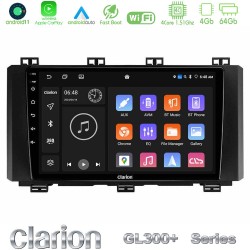 Clarion GL300+ Series 4Core Android11 4+64GB  Seat Ateca 2017-2021 Navigation Multimedia Tablet 9"